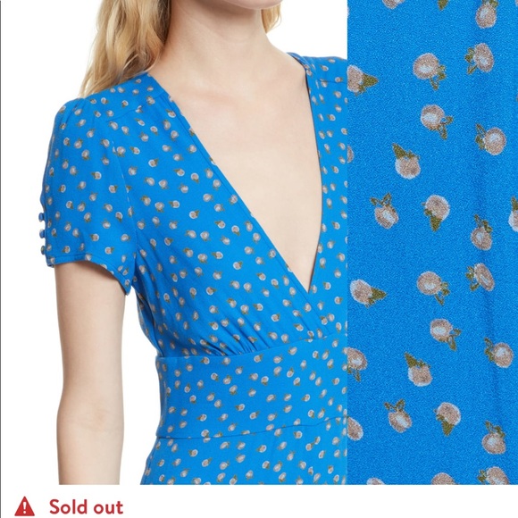 Free People Blue Patterned Pant Romper - Picture 6 of 7